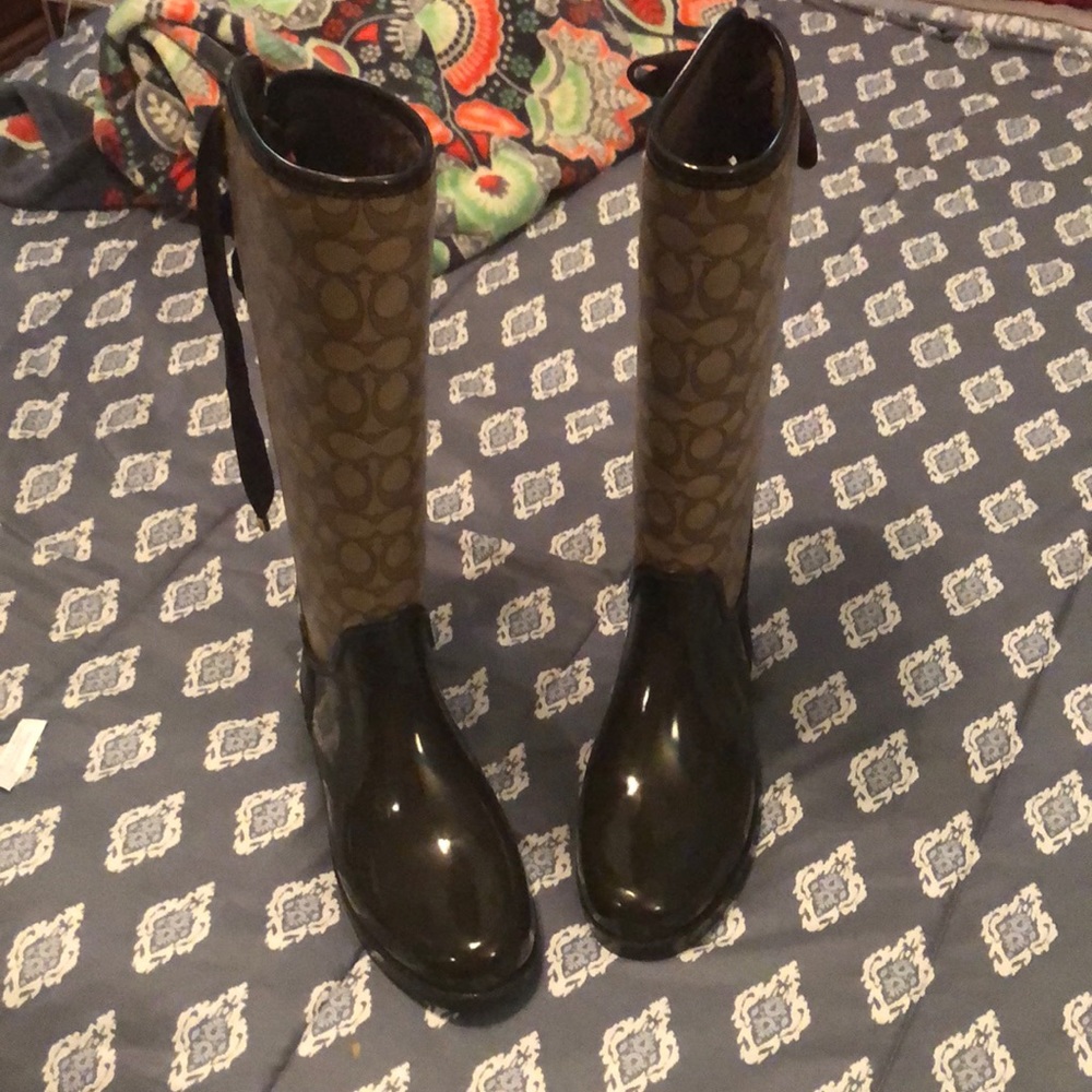 Coach Tristee Rubber Boots